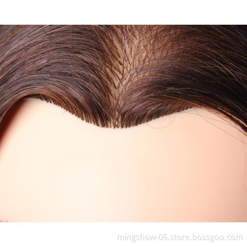 100% human hair mannequin head black mannequin head female